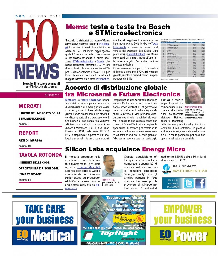 EO News 565 – giugno 2013